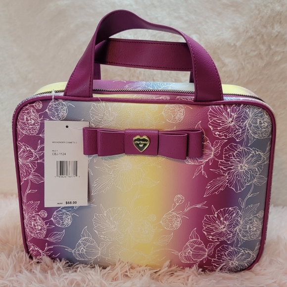 Betsey Johnson Weekender Cosmetic Case Large - Picture 1 of 6